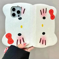 Hello Kitty Heart Flip Phone Case (For iPhones) - Bear Hugs