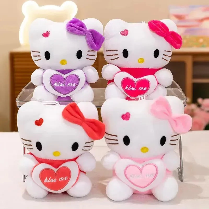 Hello Kitty Kiss Me Heart Plush Toy (22 cm) - Bear Hugs