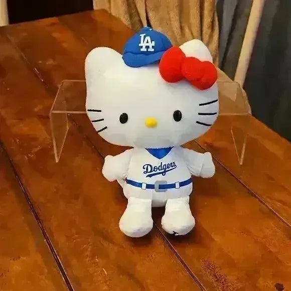 Hello Kitty LA Dodgers Plushie (25 cm) - Bear Hugs