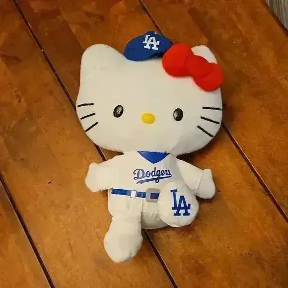 Hello Kitty LA Dodgers Plushie (25 cm) - Bear Hugs
