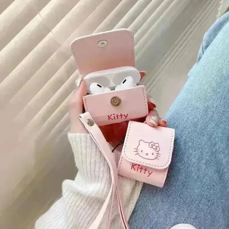 Hello Kitty Leather AirPods Case - Bear Hugs