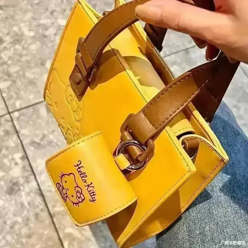 Hello Kitty Mustard Handbag - Bear Hugs