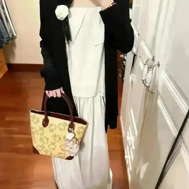 Hello Kitty Mustard Tote Bag - Bear Hugs