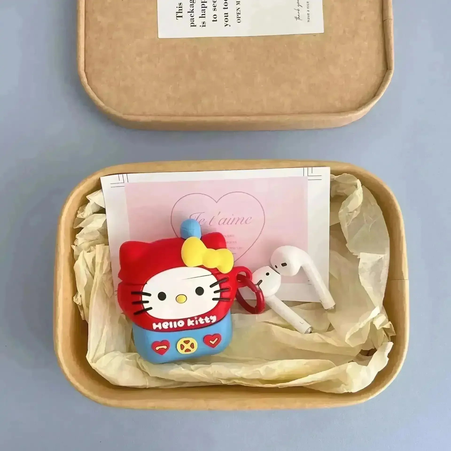 Hello Kitty Red & Yellow Case (For Airpods) - Bear Hugs