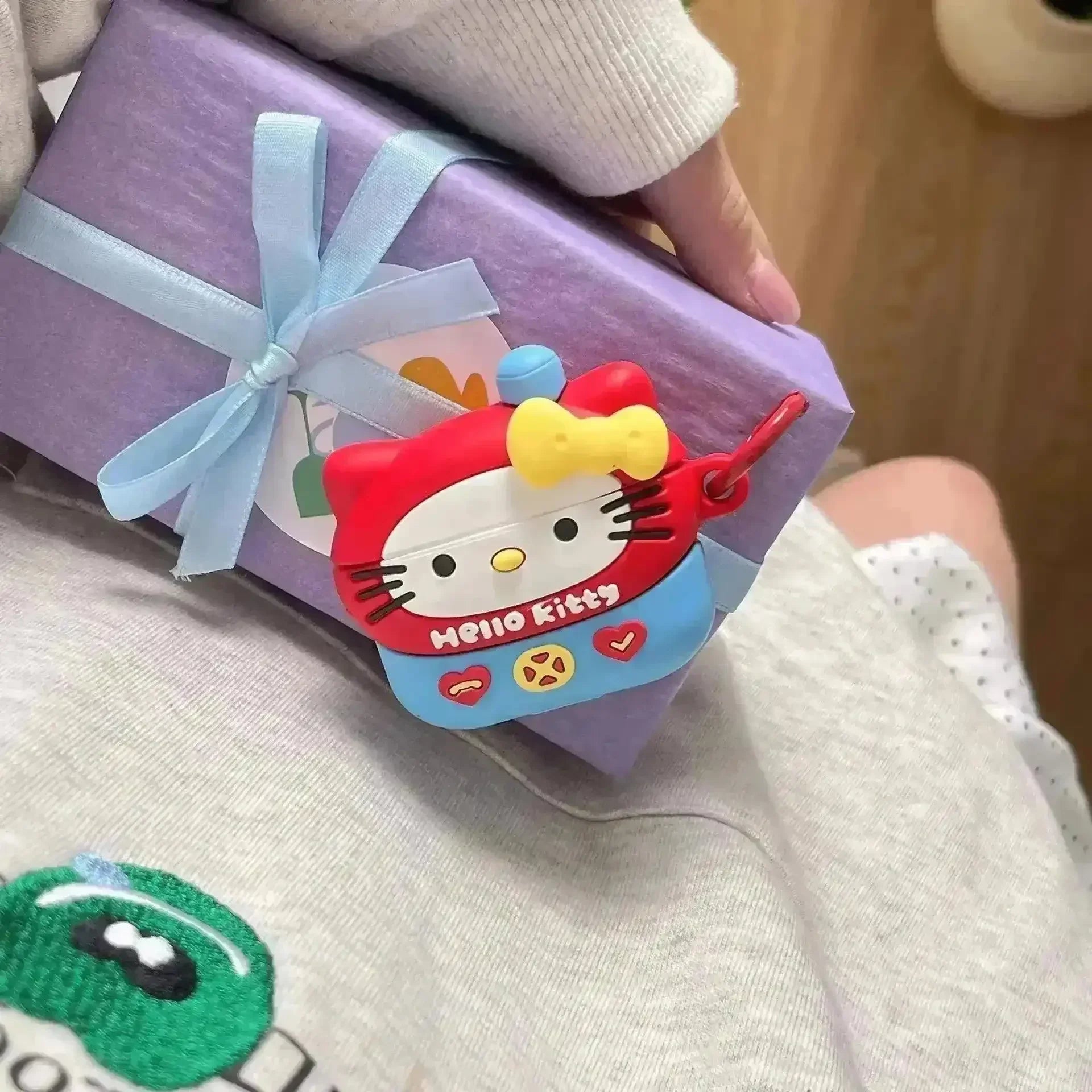 Hello Kitty Red & Yellow Case (For Airpods) - Bear Hugs
