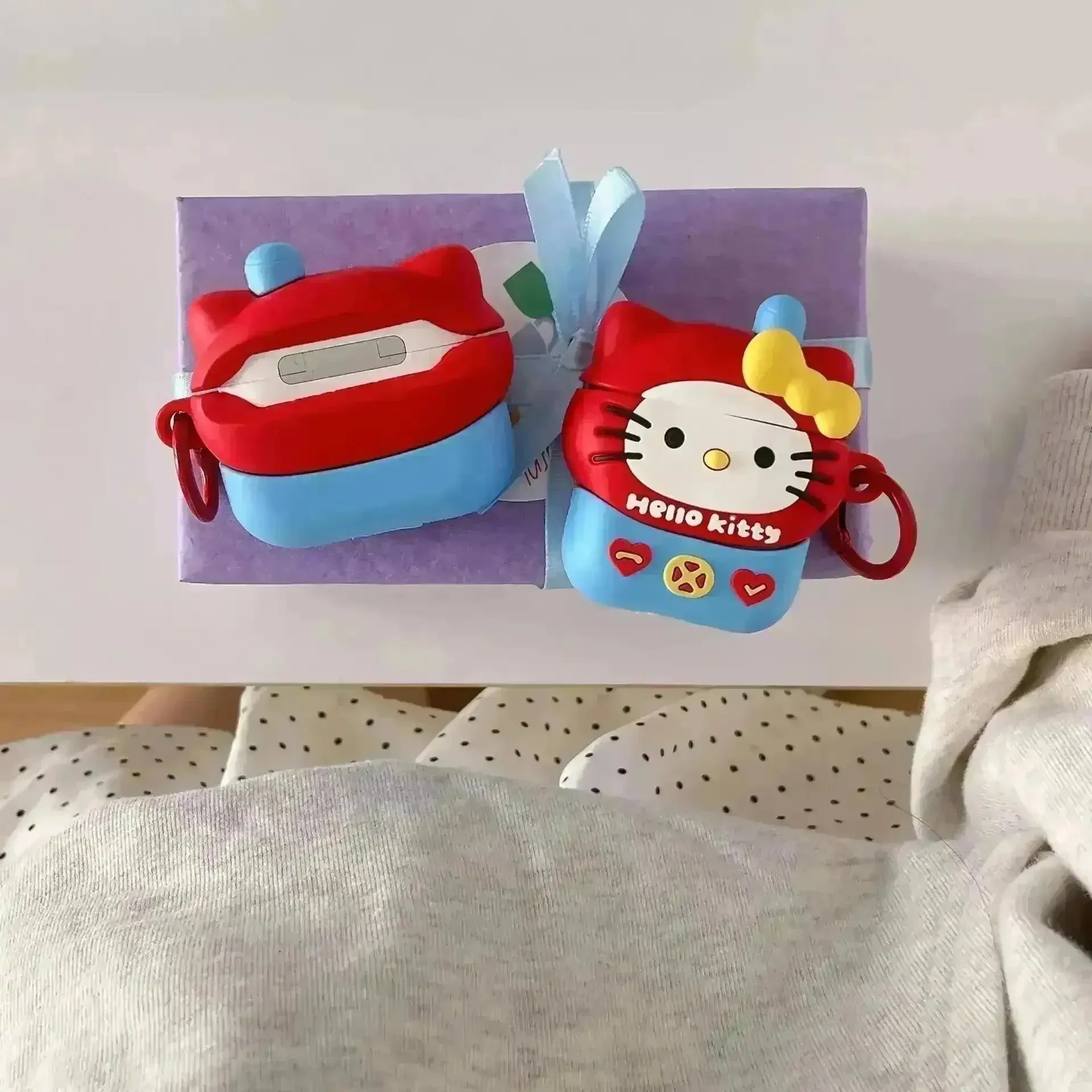 Hello Kitty Red & Yellow Case (For Airpods) - Bear Hugs