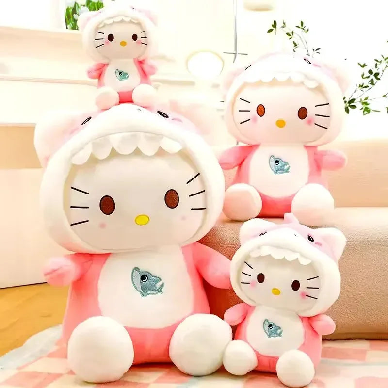 Hello Kitty Shark Cosplay Plush Toy (45 cm) - Bear Hugs