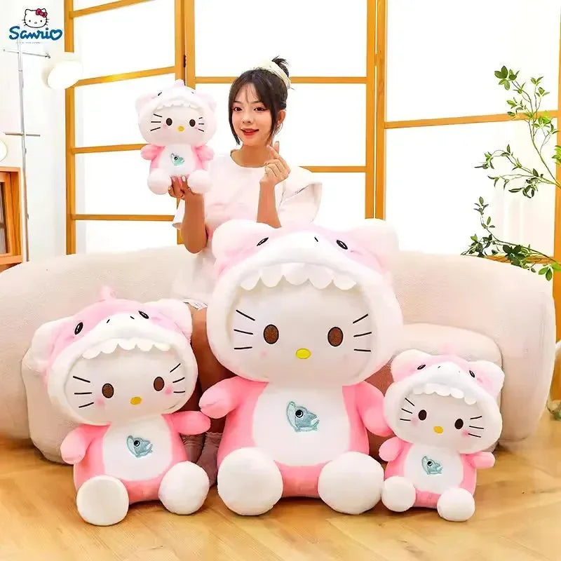 Hello Kitty Shark Cosplay Plush Toy (45 cm) - Bear Hugs