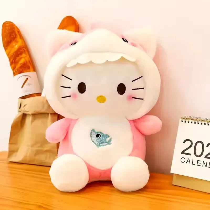 Hello Kitty Shark Cosplay Plush Toy (45 cm) - Bear Hugs