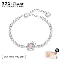 Hello Kitty Sterling Silver Cute Bracelet - Bear Hugs
