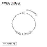 Hello Kitty Sterling Silver Cute Bracelet - Bear Hugs