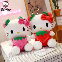Hello Kitty Strawberry Kisses Plushie (20 cm) - Bear Hugs