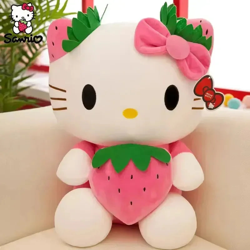Hello Kitty Strawberry Kisses Plushie (20 cm) - Bear Hugs