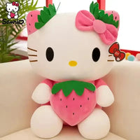 Hello Kitty Strawberry Kisses Plushie (20 cm) - Bear Hugs