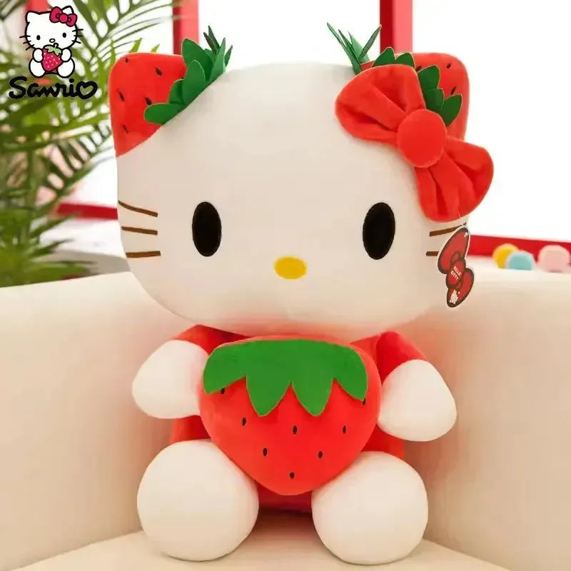 Hello Kitty Strawberry Kisses Plushie (20 cm) - Bear Hugs