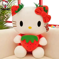 Hello Kitty Strawberry Kisses Plushie (20 cm) - Bear Hugs