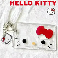 Hello Kitty Transparent Card Holder - Bear Hugs
