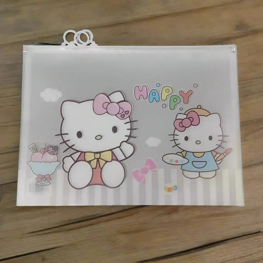 Hello Kitty Trendy A4 File Pouch - Bear Hugs