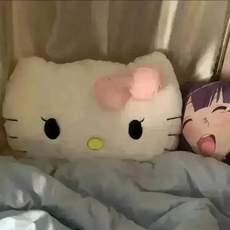 Hello Kitty White & Pink Head Pillow - Bear Hugs