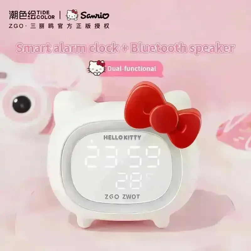 Hello Kitty ZGH-096 Alarm Clock & Speaker - Bear Hugs