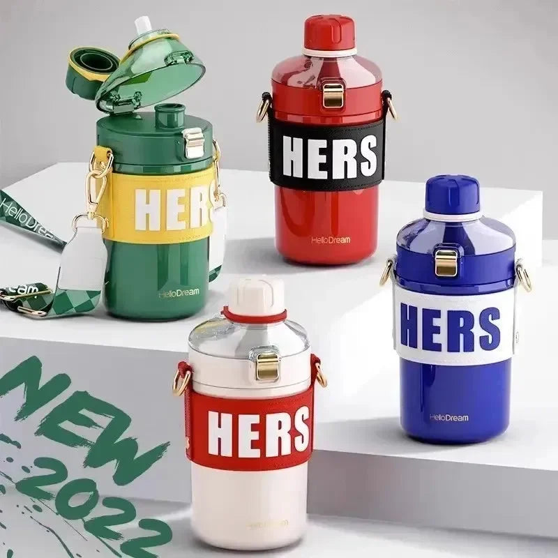 HERS Double Insulated Stainless Steel Bottle (500 ml) - Bear Hugs