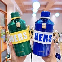 HERS Double Insulated Stainless Steel Bottle (500 ml) - Bear Hugs