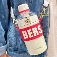 HERS Double Insulated Stainless Steel Bottle (500 ml) - Bear Hugs