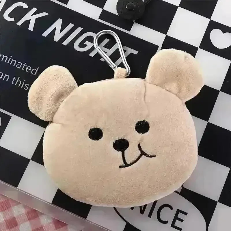 Hidden Love Coin Purse with Keychain - Bear Hugs