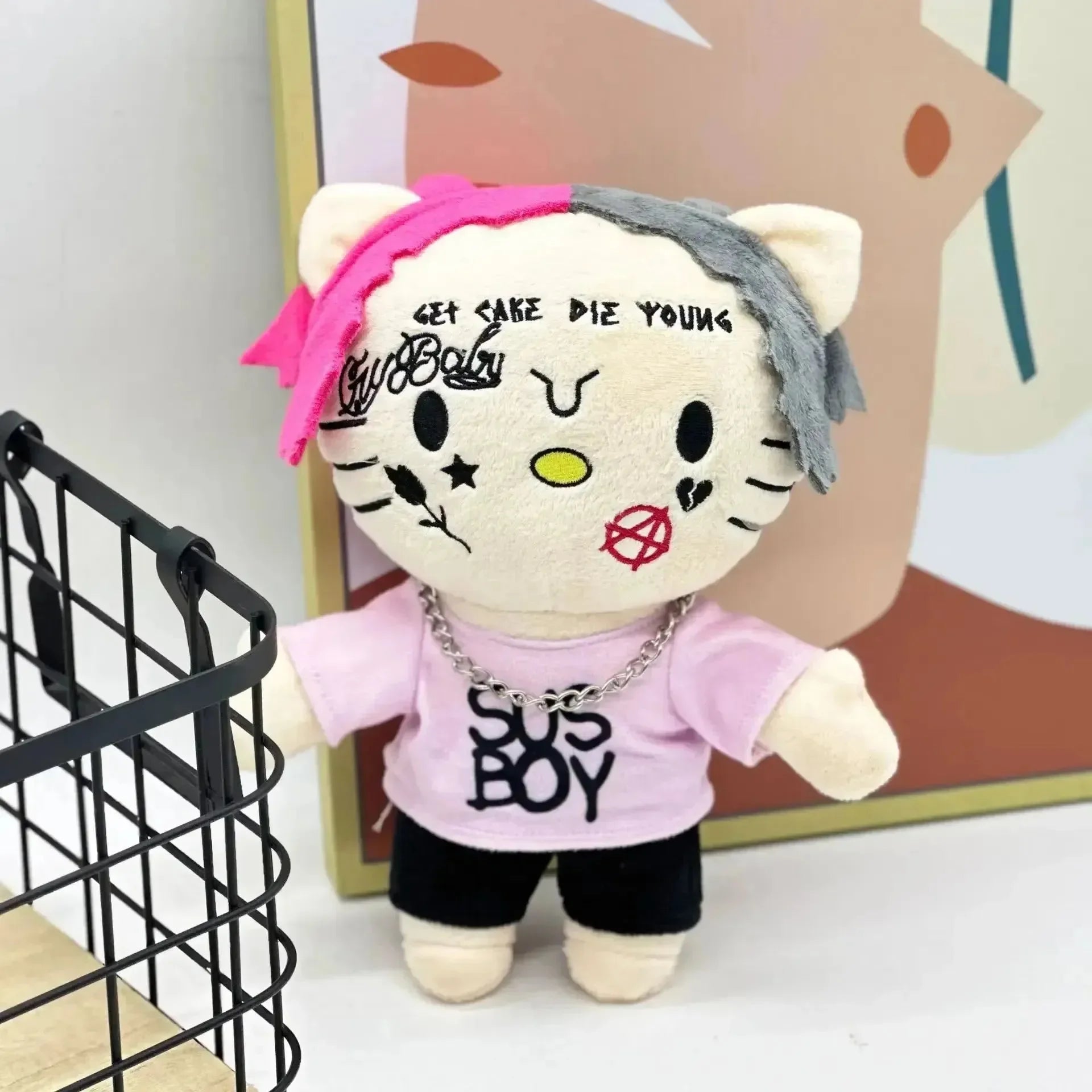 Hip-Hop Hello Kitty Plushies - Bear Hugs