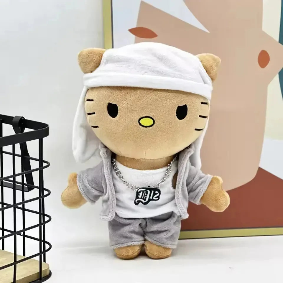 Hip-Hop Hello Kitty Plushies - Bear Hugs