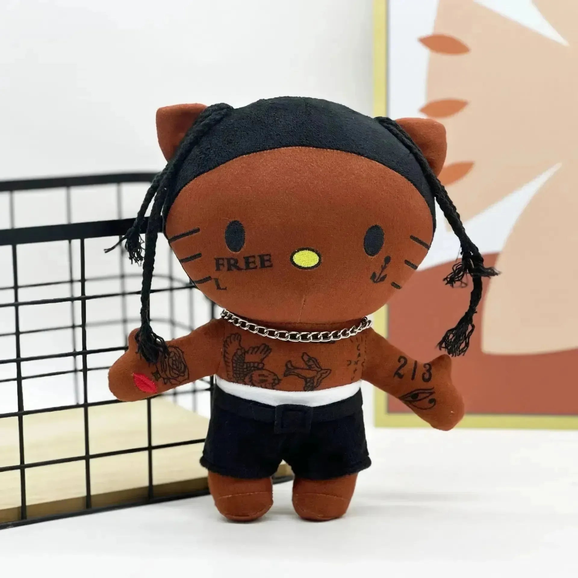 goth hello kitty plush backpack Hip-Hop Hello Kitty Plushies