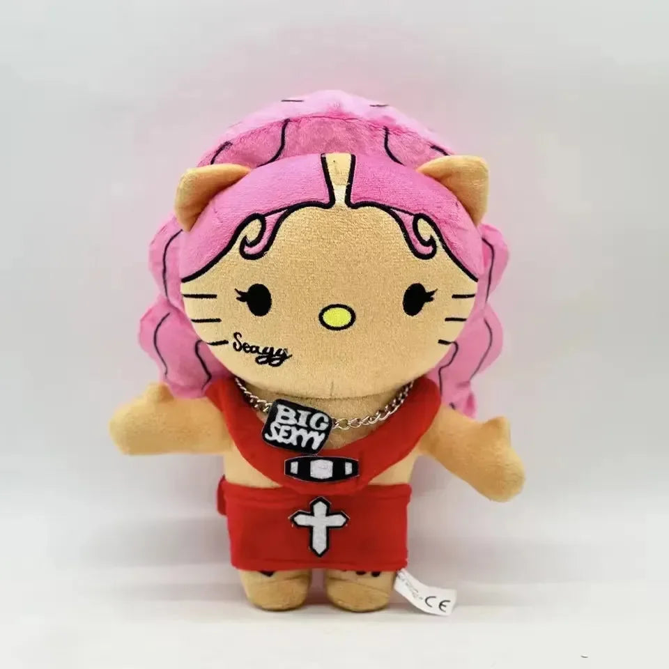 Hip-Hop Hello Kitty Plushies - Bear Hugs