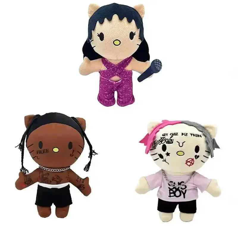 Hip-Hop Hello Kitty Plushies - Bear Hugs