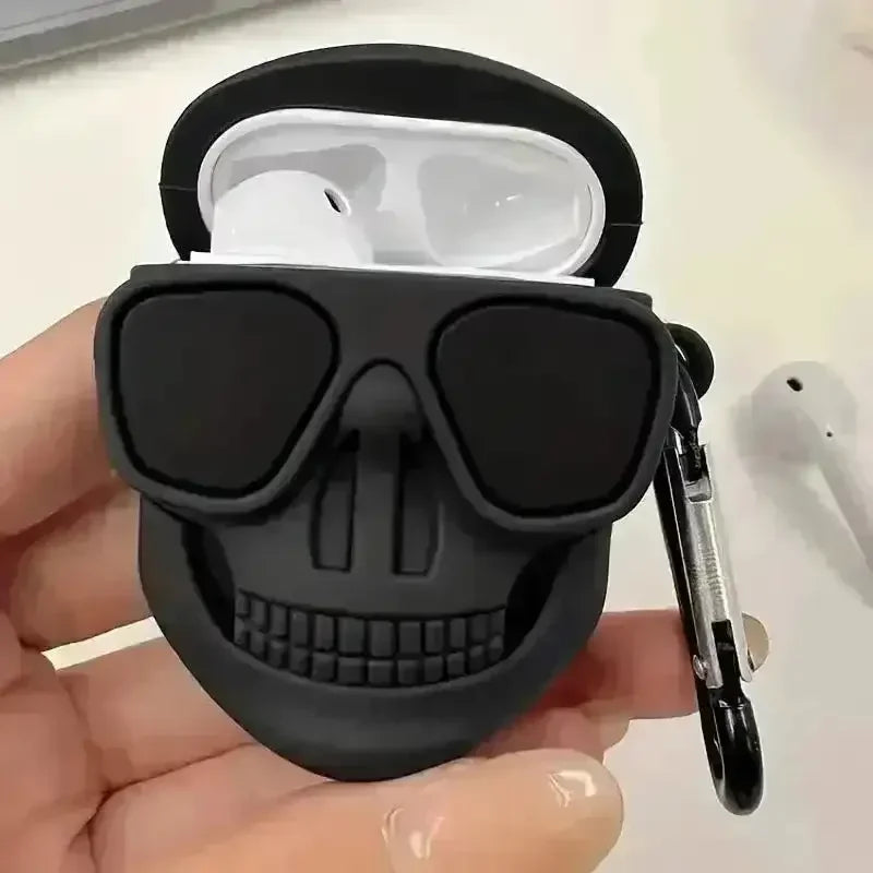 Hip Hop Skull Case (For Airpods) - Bear Hugs