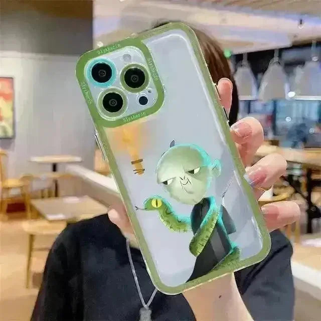 Pro Max Slytherin Aesthetic Phone Case Hogwarts Harry Potter