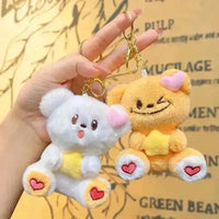 Hold My Star Bear Plush Keychain - Bear Hugs