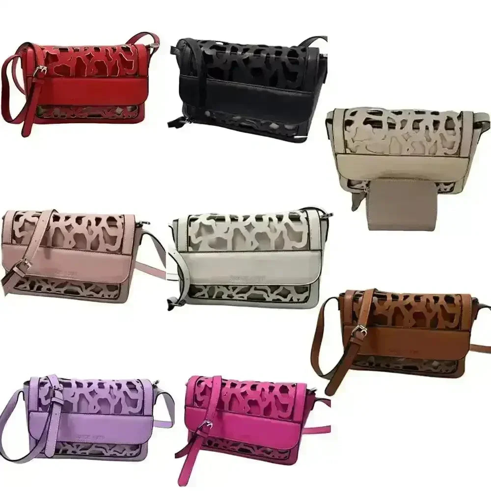 Hollowed-Out Tous Messenger Bag - Bear Hugs