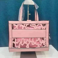 Hollowed-Out Tous Tote Bag - Bear Hugs
