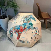 Horse Carriage Luxury Designer Umbrella - Bear Hugs