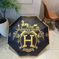 Horse Carriage Luxury Designer Umbrella - Bear Hugs