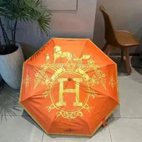 Horse Carriage Luxury Designer Umbrella - Bear Hugs