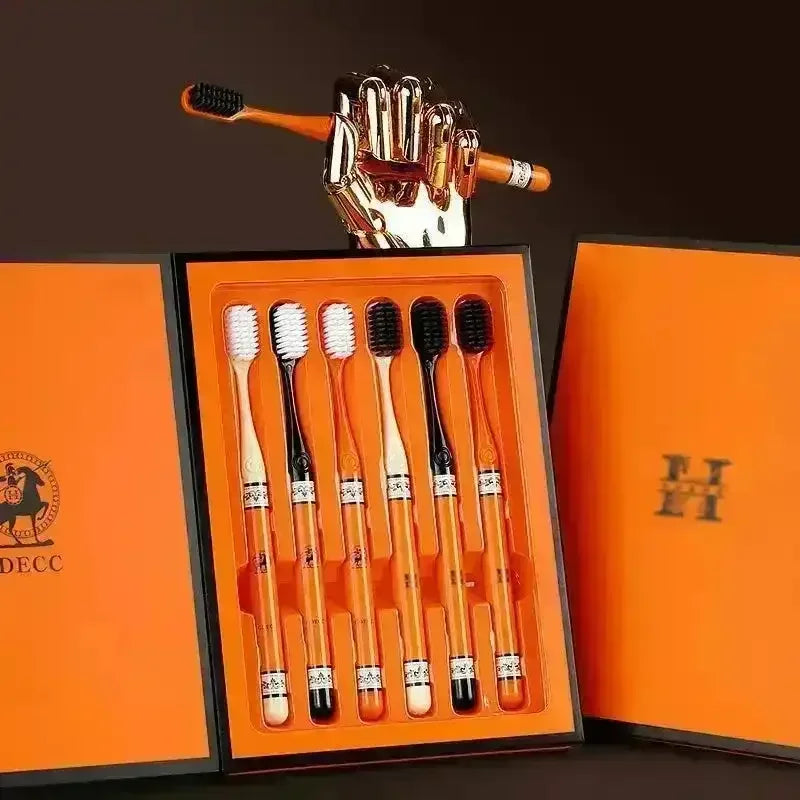 Horse Carriage Luxury Toothbrush Set - Bear Hugs