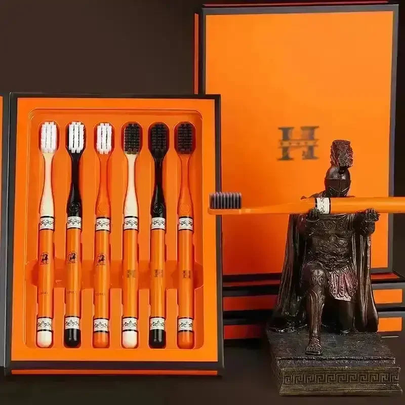 Horse Carriage Luxury Toothbrush Set - Bear Hugs