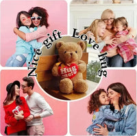 Hug Me Teddy Plushie (30 cm) - Bear Hugs