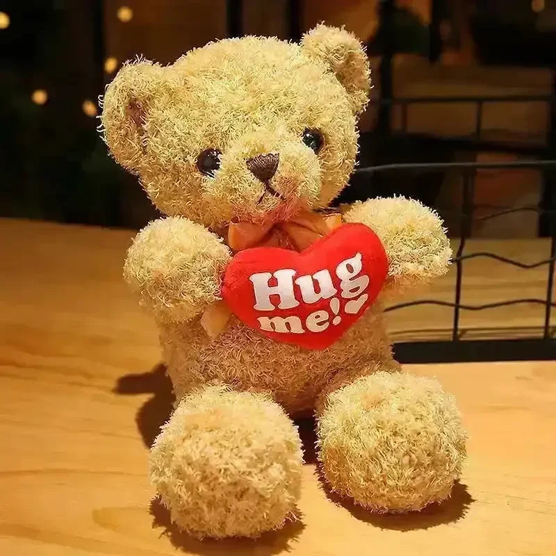 Hug Me Teddy Plushie (30 cm) - Bear Hugs