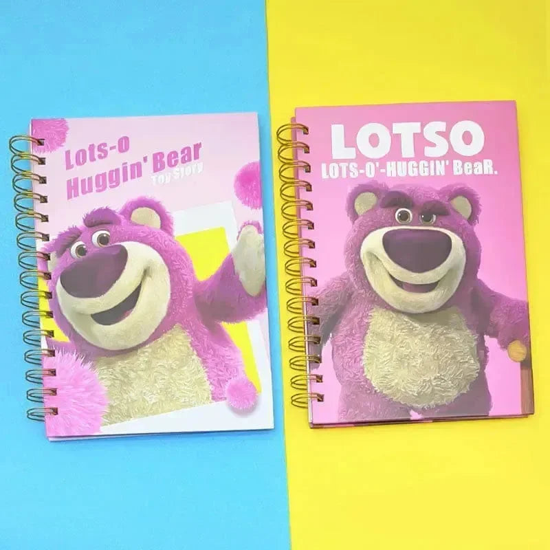 Hugging Lotso A5 Spiral Notebook - Bear Hugs
