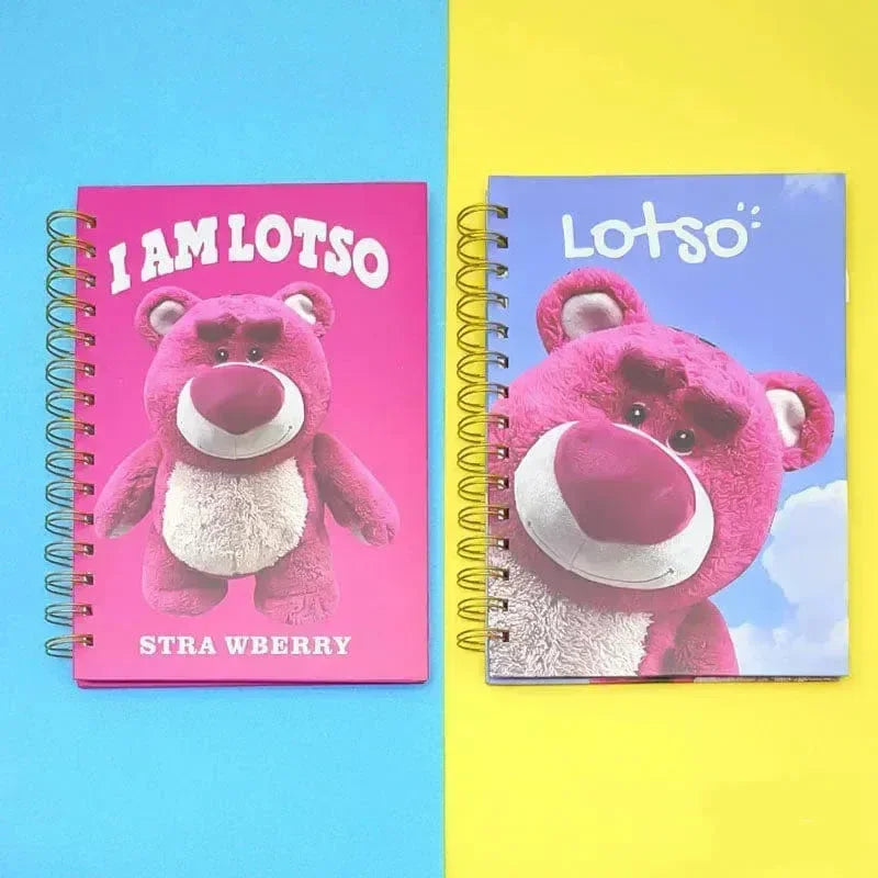Hugging Lotso A5 Spiral Notebook - Bear Hugs
