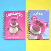 Hugging Lotso A5 Spiral Notebook - Bear Hugs