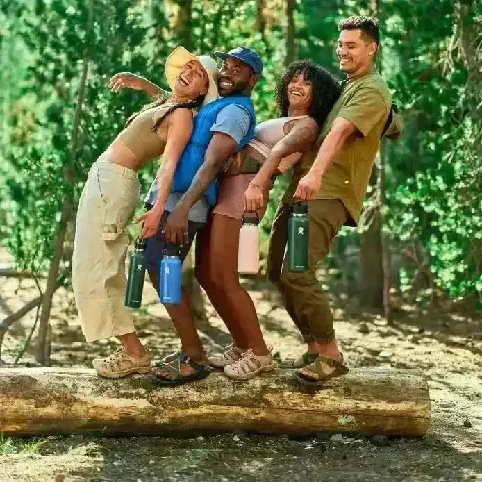 Hydroflask Wide Mouth Insulated Bottle (40 oz) - Bear Hugs