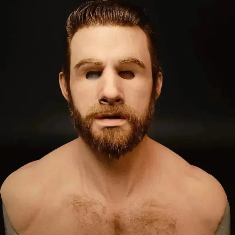 Hyper-Realistic Face Latex Masks - Bear Hugs